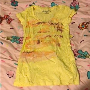 Yellow Aeropostale T-shirt